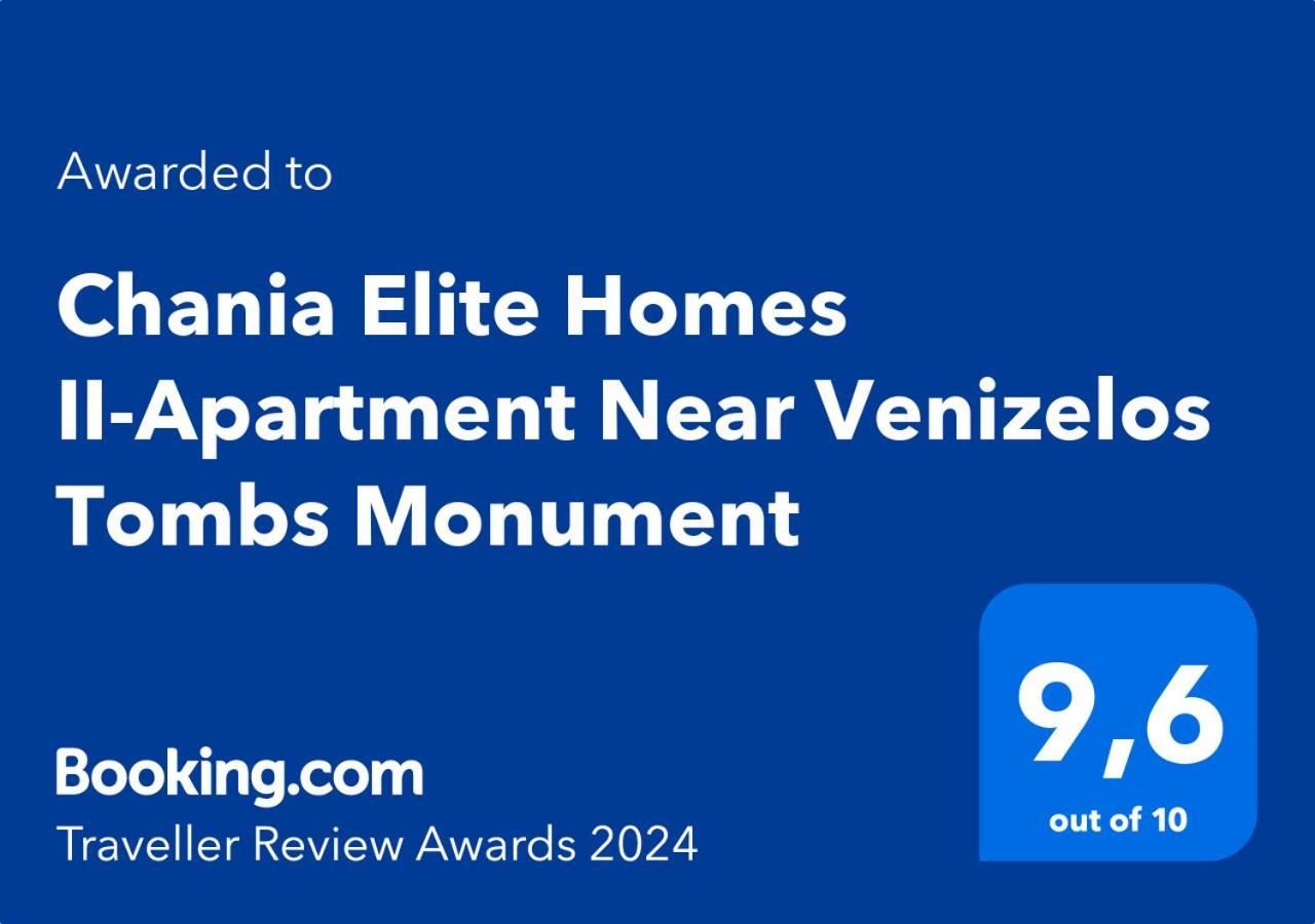 Chania Elite Homes Ii-Apartment Near Venizelos Tombs Monument ภายนอก รูปภาพ